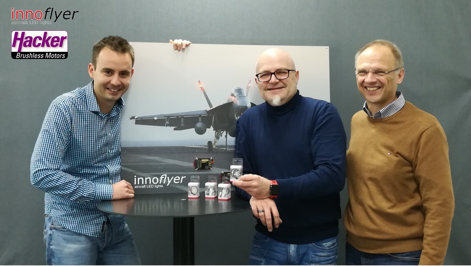 Innoflyer's visit to Hacker Motors